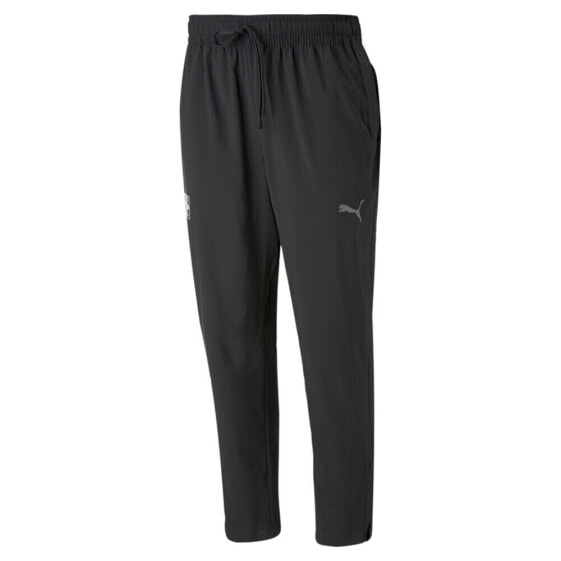 Puma Fit Woven Training Joggers Mens Black Casual Athletic Bottoms 52310801