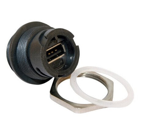 Conec 17-200161 - USB 2.0 - Black - Gold - IP67 - 30 V - -40 - 85 °C