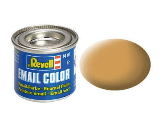 Краска матовая Revell Охра коричневая RAL 1011 14 мл - Бурый 1 шт.