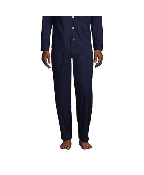 Men's Tall Poplin Pajama Pants