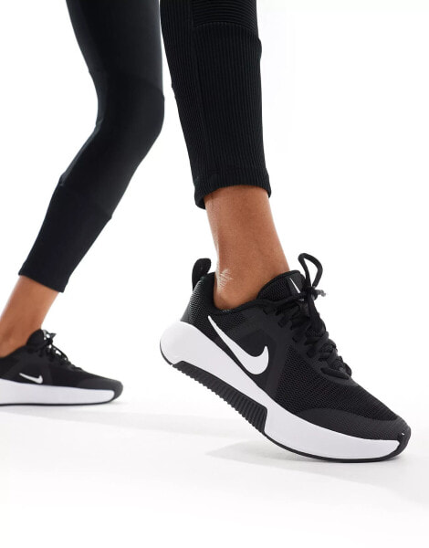 Nike Training MC 3 trainers in black and white