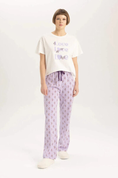 Kadın Pijama B6208ax/pr77 Lt.lılac