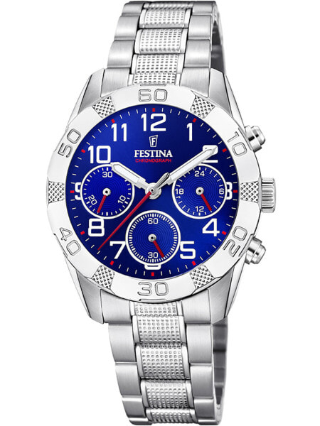 Festina F20345/2 Junior Collection Chronograph Kids Watch 36mm 5ATM