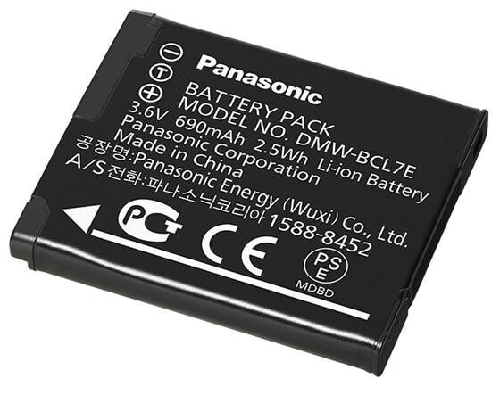 Panasonic DMW-BCL7E - 680 mAh - 3.6 V - Lithium-Ion (Li-Ion)