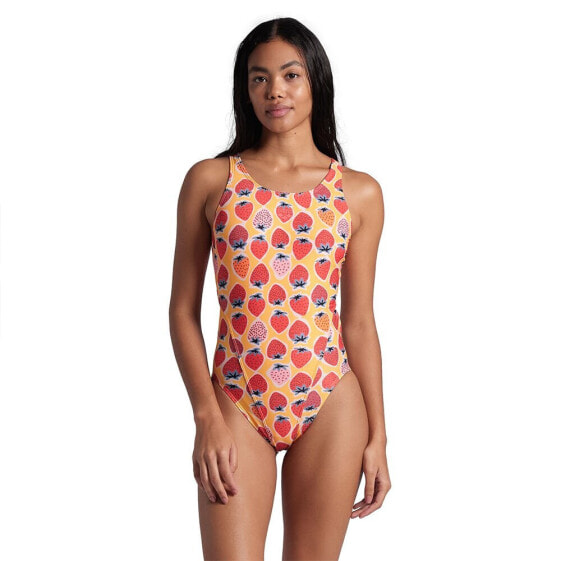 ARENA Strawberry Swim Tech Back Swimsuit