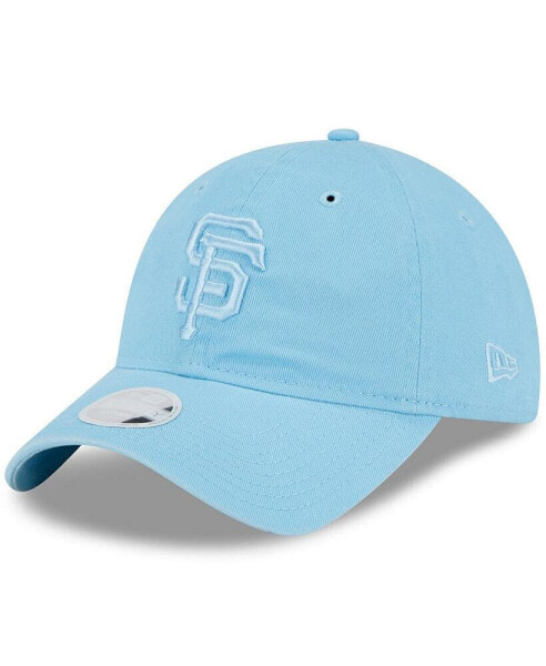 Women's Light Blue San Francisco Giants Doscientos Core Classic 9TWENTY Adjustable Hat