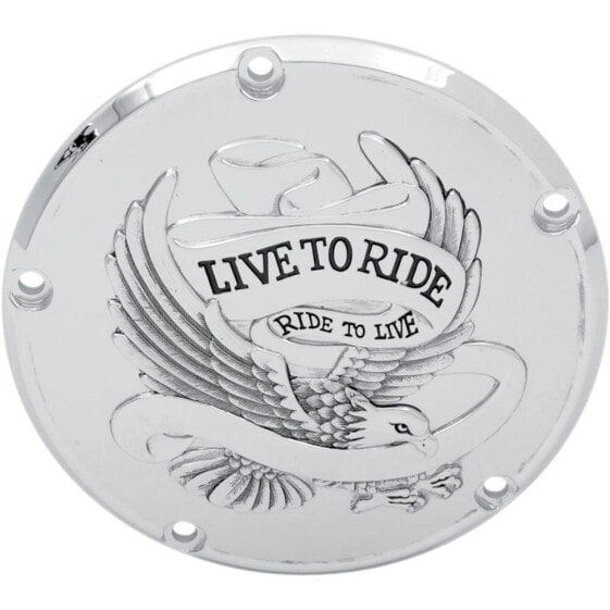 DRAG SPECIALTIES Live To Ride Derby Harley Davidson FLD 1690 Dyna Switchback 12 33-0065CA Clutch Cover