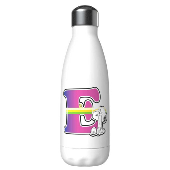 SNOOPY Letter E Customized Stainless Steel Bottle 550ml