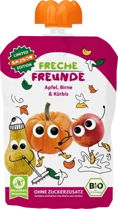 Quetschie Apfel, Birne, Kürbis ab 6 Monaten, 100 g