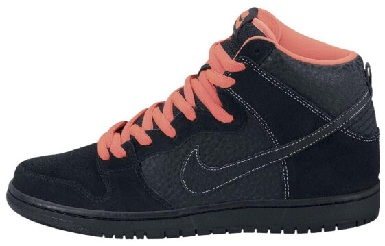 Nike Dunk SB High Black Safari Atomic Red 高帮 板鞋 男款 黑红 / Кроссовки Nike Dunk SB 305050-66