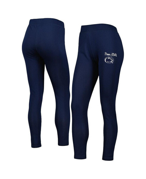 Women's Navy Penn State Nittany Lions Upbeat Sherpa Leggings