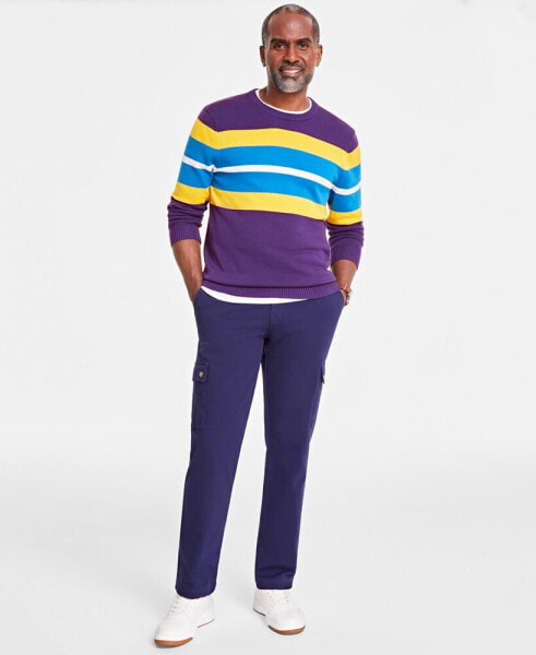 Men's Block Stripe Sweater, Created for Macy's