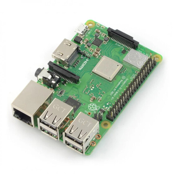 Электроника Raspberry Pi Миникомпьютер Raspberry Pi 3 model B+ WiFi DualBand BT 1GB RAM 1.4GHz