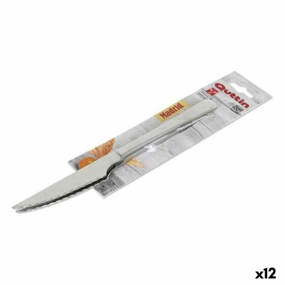 Meat Knife Set Madrid Quttin Madrid (21 cm) 2 Pieces (12 Units)