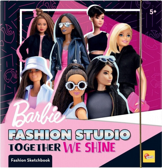 Lisciani LISCIANI BARBIE SKETCH BOOK TOGETHER FASHION STUDIO