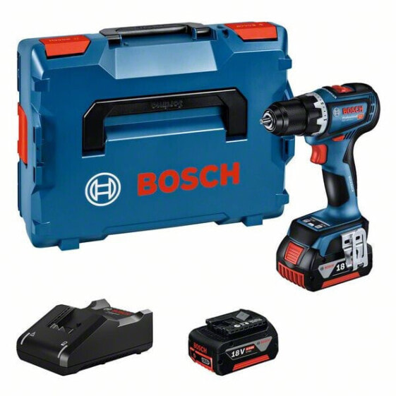 Bosch Akku-Bohrschrauber GSR 18V-90 C, 2x 4.0Ah, Ladgerät in L-BOXX