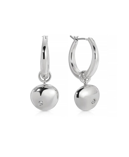 Polished Pebble Huggie Hoop Earrings