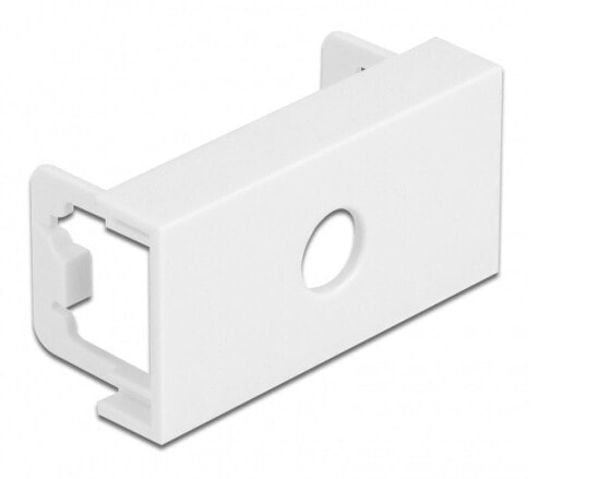 Delock 81370 - White - Polycarbonate (PC) - Screwless - Universal - 22.5 mm - 22 mm