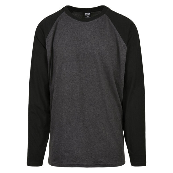 URBAN CLASSICS Long Sleeve T-Shirt Raglan Contrast