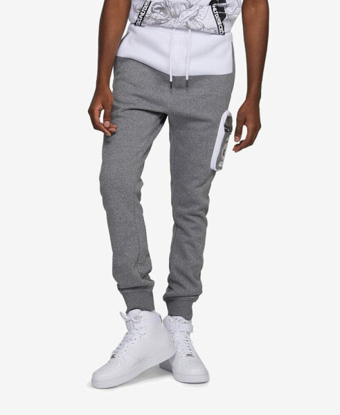 Men's Top Block Cargo Fleece Joggers