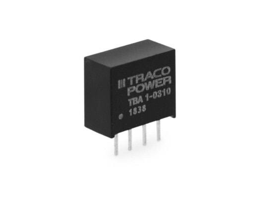 TRACO POWER TBA 1-0310 Convertitore DC/DC da circuito stampato 260 mA 1 W Num.