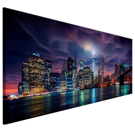 Wandbild New York: Dark City