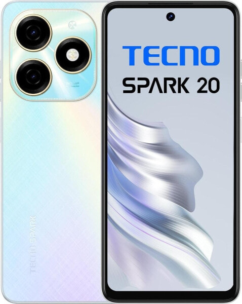 Smartfon Tecno Spark 20 8/256GB Biały (KJ5n_256+8_CW)