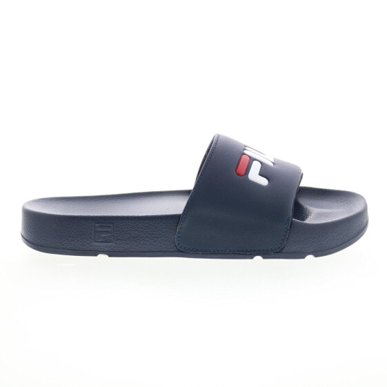 Fila Drifter 1VS10000-422 Mens Blue Synthetic Slip On Slides Sandals Shoes 5
