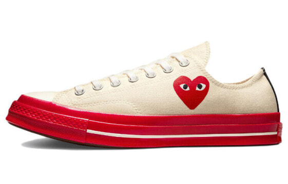 Кеды Comme des Garons PLAY x Converse Chuck Taylor All Star 1970s OX A01796C