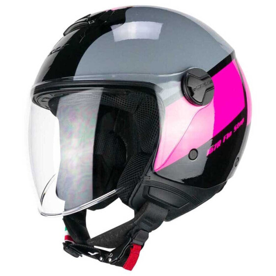 CGM 167R Flo Step open face helmet