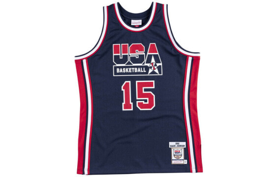 Баскетбольная жилетка Mitchell & Ness Authentic 1992 AJY4GS18413-USANAVY92EJH