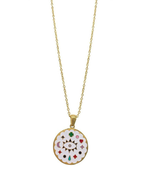 ADORNIA evil Eye Pendant Necklace