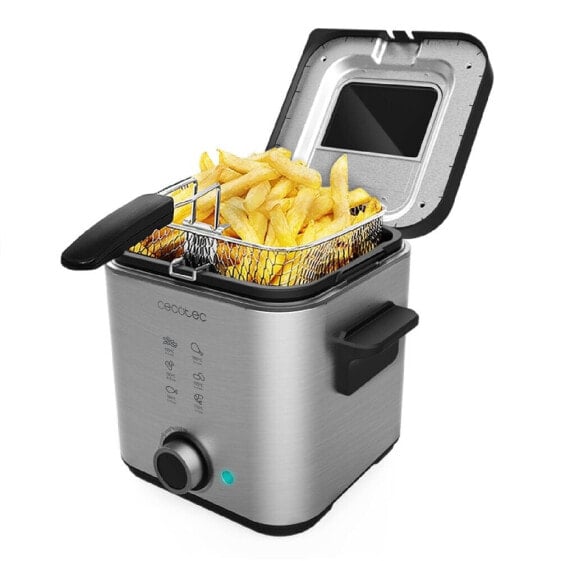 CECOTEC Dietetic Fryer Cleanfry Advance 1500 Inox 900W 15L fryer