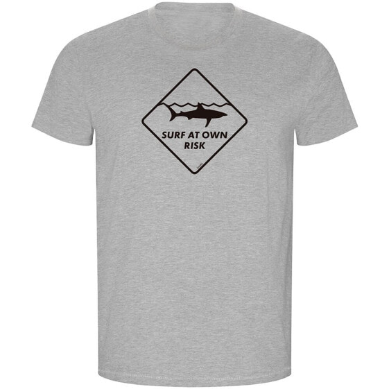 KRUSKIS Surf At Own Risk ECO short sleeve T-shirt