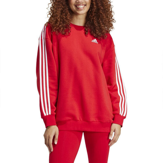 ADIDAS Essentials 3 Stripes Oversized Fleece sweatshirt