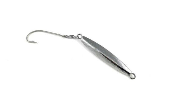 Jigman Smooth Diamond Jig w/Plain Hook (1oz-4oz, Chrome)