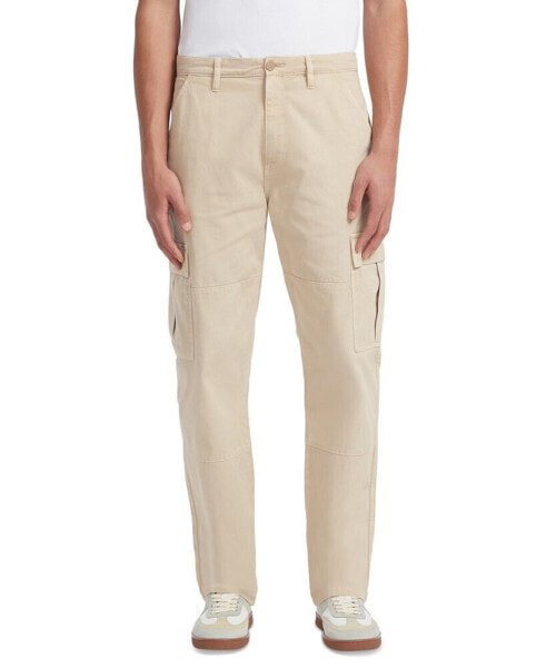 Men's Regular-Fit Chino Cargo Pants