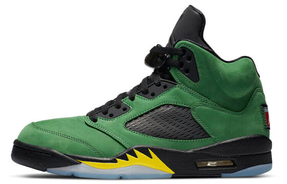 Кроссовки для баскетбола Nike Air Jordan 5 Retro SE Oregon (Зеленый)