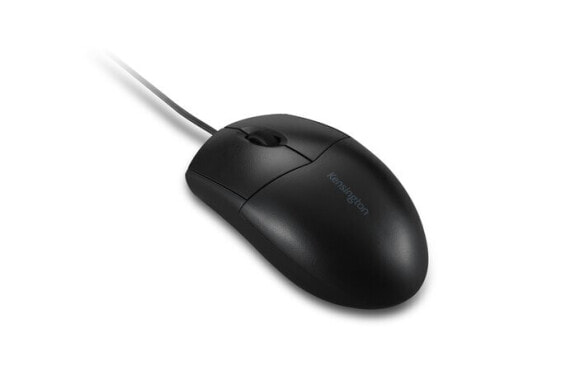 Kensington Pro Fit® Wired Washable Mouse - Ambidextrous - Optical - USB - 1600 DPI - Black