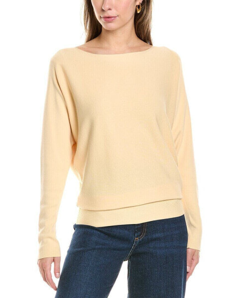 Lafayette 148 New York Bateau Neck Dolman Wool & Mohair-Blend Sweater Women's