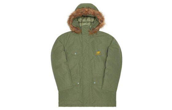 Пуховик мужской New Balance Trendy Clothing Featured Jacket AMJ04349-FRO, зеленый