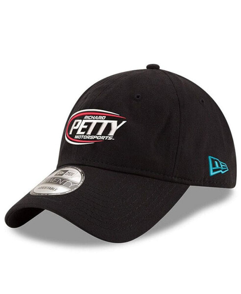 Men's Black Richard Petty Motorsports Enzyme Washed 9TWENTY Adjustable Hat