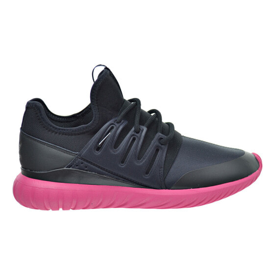 Adidas Tubular Radial Men's Shoes Core Black-Equipment Pink s75393