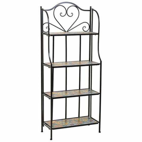 Shelves Alexandra House Living Black Iron Tile 27 x 133 x 57 cm