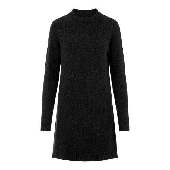 PIECES Chapa O Neck Knit Long Sleeve Dress