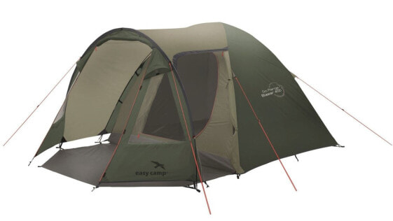 Палатка кемпинговая Easy Camp Blazar 400 - с жестким каркасом - купольная/иглу - 4 человека - 6.4 кг - зеленая