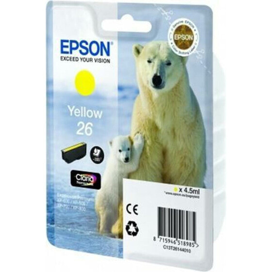 Картридж с оригинальными чернилами Epson 26 Жёлтый