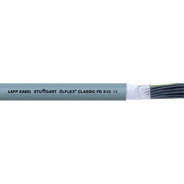 Lapp ÖLFLEX Classic FD 810, 50 m, Gray, PVC, 6.8 mm, 24 kg/km, 67 kg/km