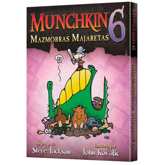 ASMODEE Munchkin 6: Mazmorras Majaretas Spanish Board Game