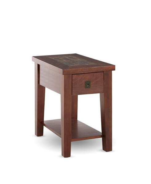 Steve Silver Davenport 13" Wide Wood Chairside End Table